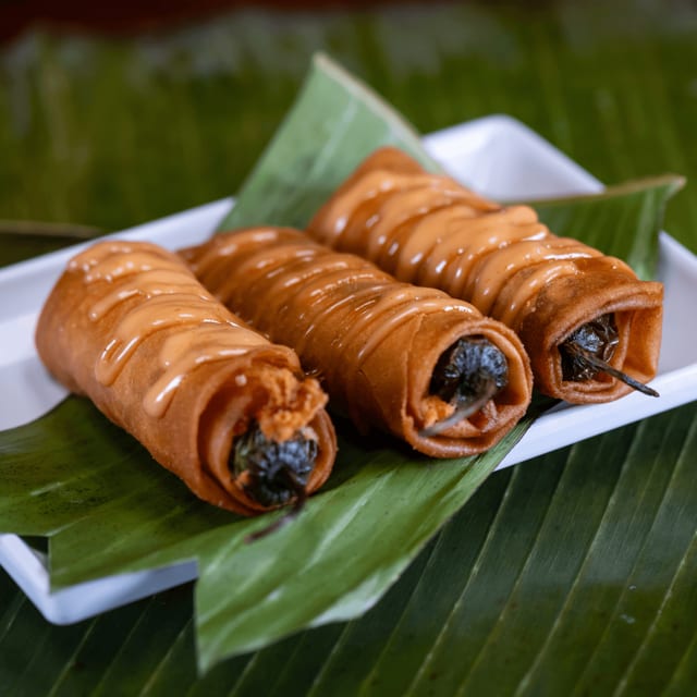 3 pcs Dynamite Lumpia.