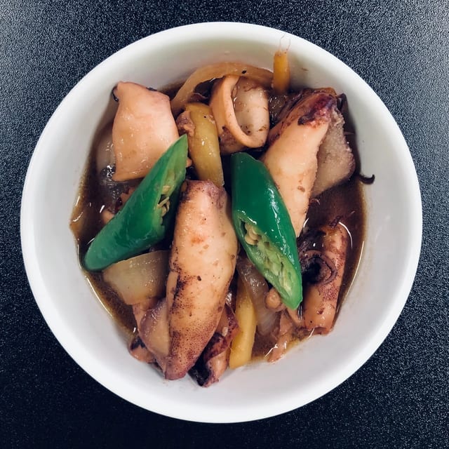 Squid Adobo.