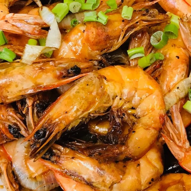 Shrimp Adobo.